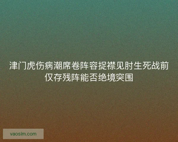 津门虎伤病潮席卷阵容捉襟见肘生死战前仅存残阵能否绝境突围